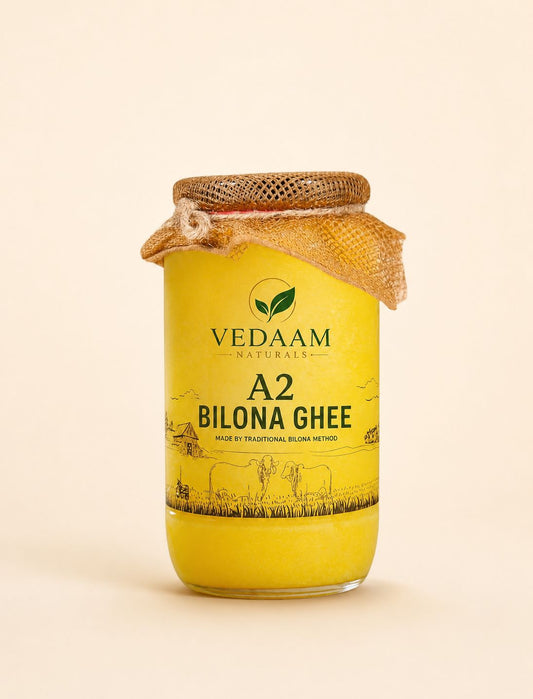 A2 Bilona Ghee - Made From Curd ( 1 Ltr )